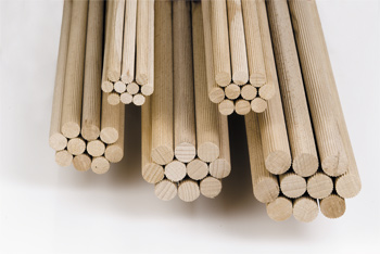 Dowel Rods, Beech Wood, Ø 8 mm