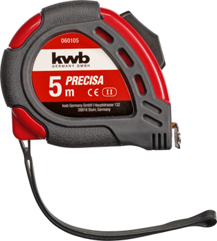 PRECISA steel tape measure