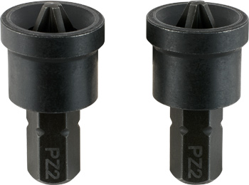 Plasterboard Bits with Depth Stop, 2 pcs., 25 mm, PZ2