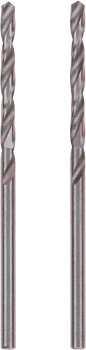 HSS Twist Drill Bit, Fully Ground, 2 pcs., Ø 2.5 mm