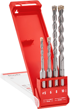 HB2X SDS Plus Drill Bit Set