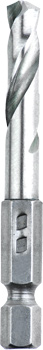 HSS Twist Drill Bit with 1/4" E 6.3 Shank, 67 mm, Ø 2 mm