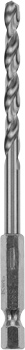 HSS Twist Drill Bit with 1/4" E 6.3 Shank, 104 mm, Ø 5 mm