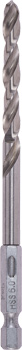 HSS Twist Drill Bit with 1/4" E 6.3 Shank, 115 mm, Ø 6 mm