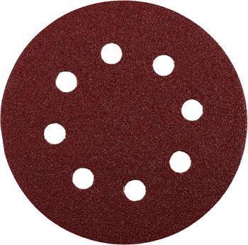 Quick-Stick Aluminium Oxide Sanding Discs for Wood and Metal, Perforated, 20 pcs., Ø 125 mm, Grit 60