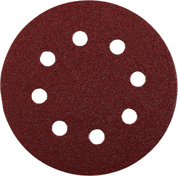 Quick-Stick Aluminium Oxide Sanding Discs for Wood and Metal, Perforated, 20 pcs., Ø 125 mm, Grit 120