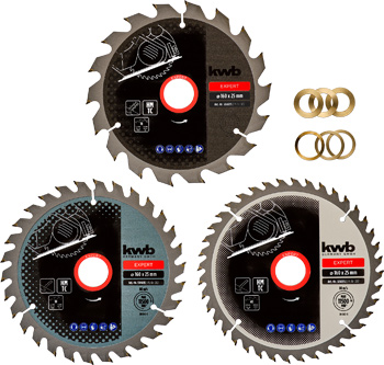 Circular Saw Blade Set, 3 pcs. 