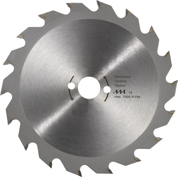 TCT Circular Saw Blade for Chipboard, T 22, Ø 180 x 30 mm