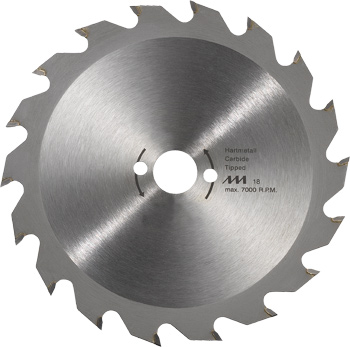 TCT Circular Saw Blade for Chipboard, T 22, Ø 184 x 16 mm