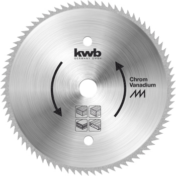 CV Circular Saw Blade for Hand Saws, T 100, Ø 210 x 30 mm