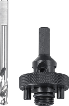 Hex Arbor with Pilot Drill for HSS-CO BiM Hole Saws, Ø 32 - 152 mm