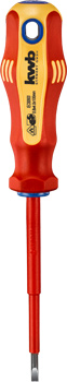 VDE insulated screwdriver, 4.0 mm, 100 mm