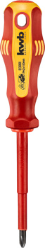 VDE insulated screwdriver, PH2, 100 mm