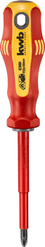 VDE insulated screwdriver, PZ2, 100 mm