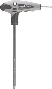 T-grip screwdriver, 95 mm, T30 6,0 x 150 mm