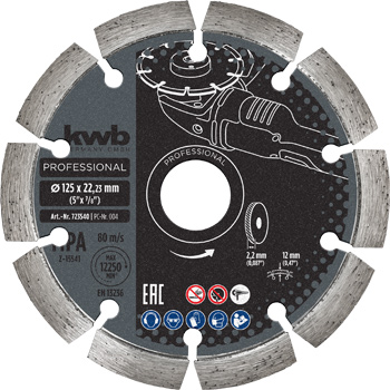 Diamond Cutting Discs, Ø 125 mm