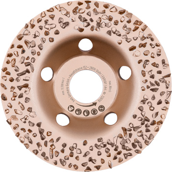 TCT Sanding Plate, Coarse, Ø 115 mm