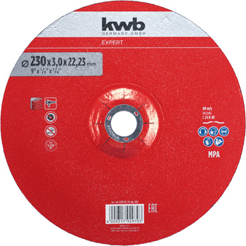 Expert Cutting Disc for Stone, Offset, Ø 230 x 3 mm