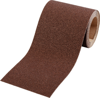 Aluminium Oxide Abrasive Roll for Wood and Metal, 5 m x 93 mm, Grit 60