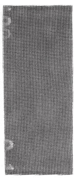 Mesh Sanding Sheet for Spackle and Drywall, 93 x 230 mm, G 120