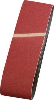 Bandes abrasives, BOIS & MÉTAL, corindon affiné, 75 x 533 mm, 80