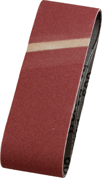 Aluminium Oxide Sanding Belt for Wood and Metal, 3 pcs., 60 x 400 mm, Grit 80