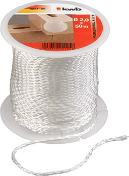 Mason’s Line in White, Ø 2 mm, 50 m