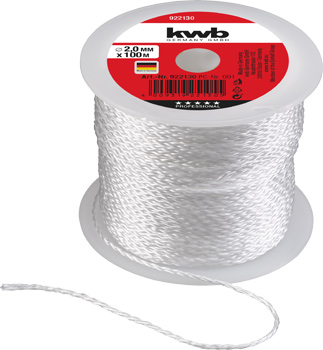 Mason’s Line in White, Ø 2 mm, 100 m