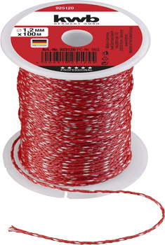 Mason’s Line in Red, Ø 1.2 mm, 100 m